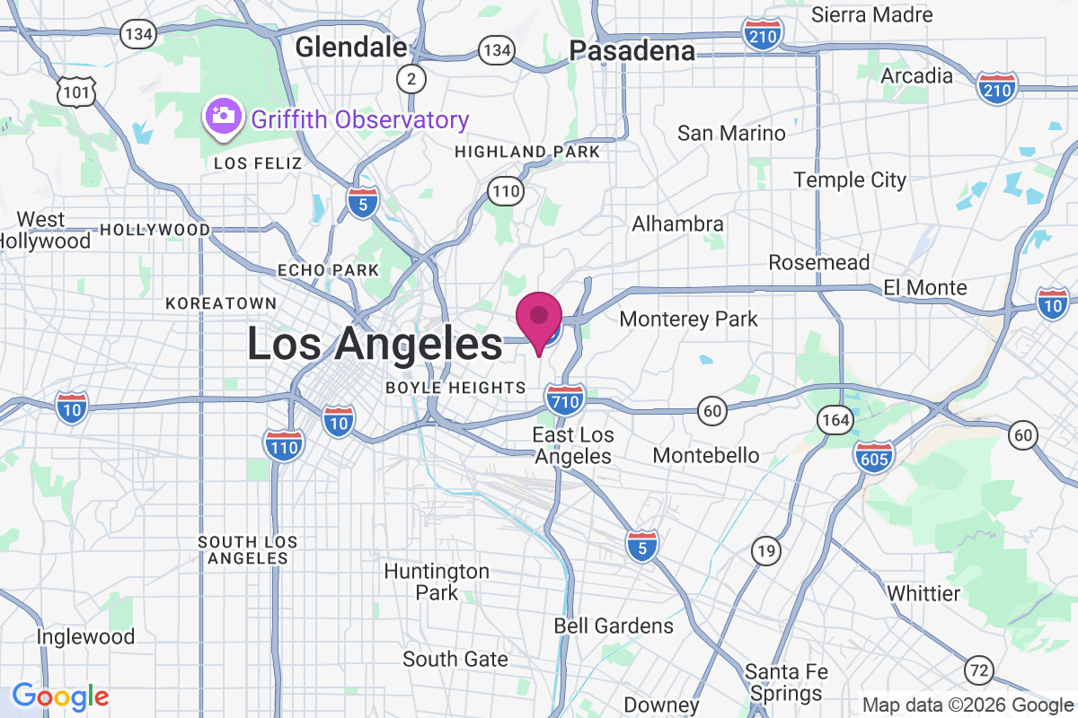 City Terrace map