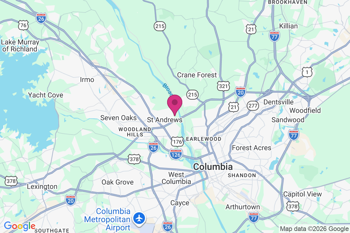 Broad River Estates map