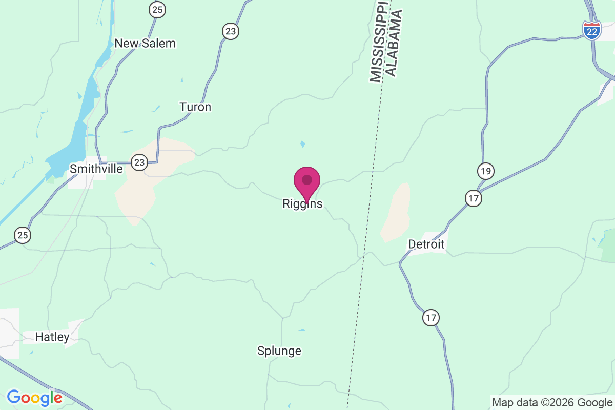 Riggins map