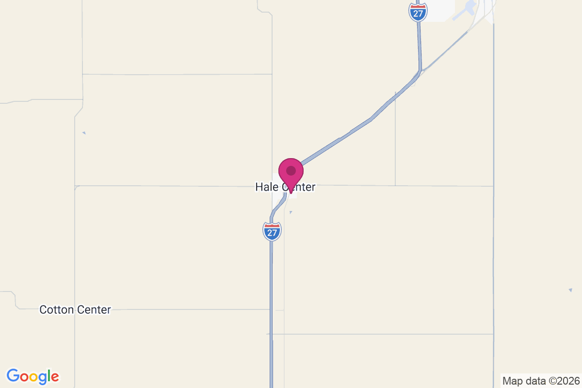 Hale Center map