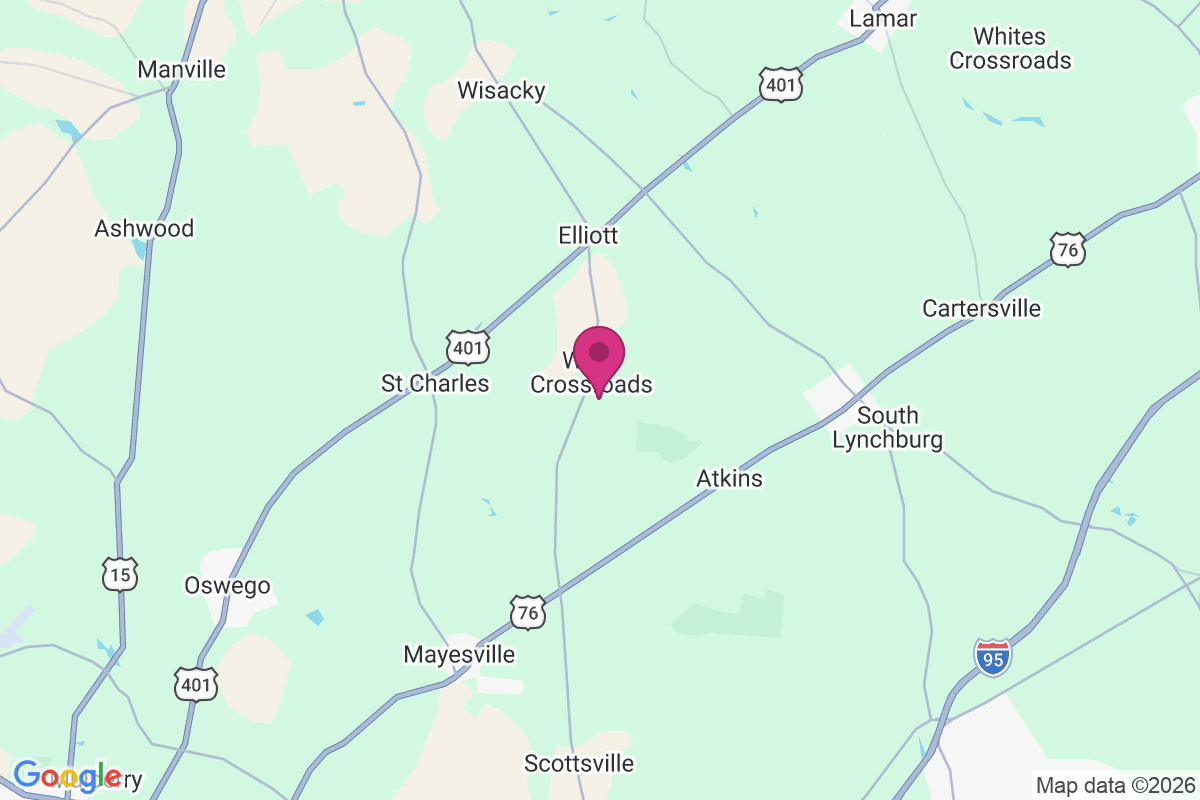 Wells Crossroads map