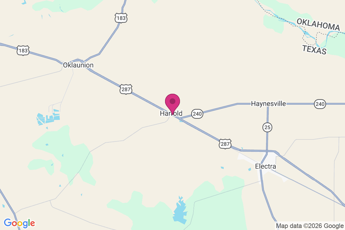 Harrold map
