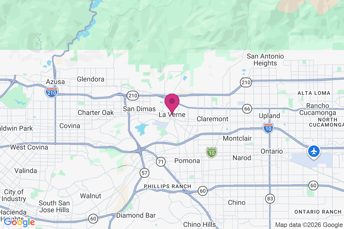 La Verne map