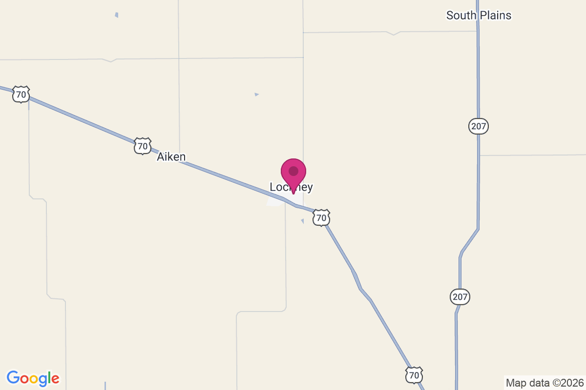 Lockney map