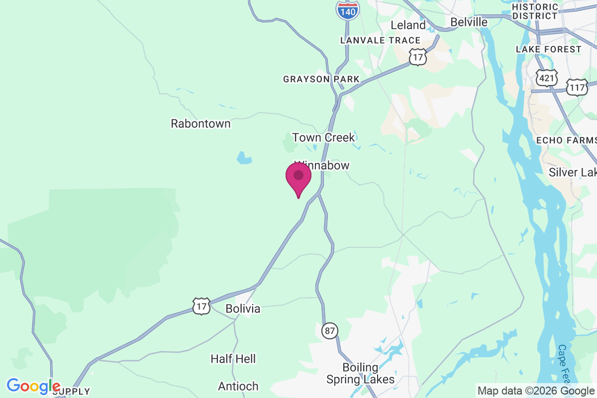 Russells Creek map