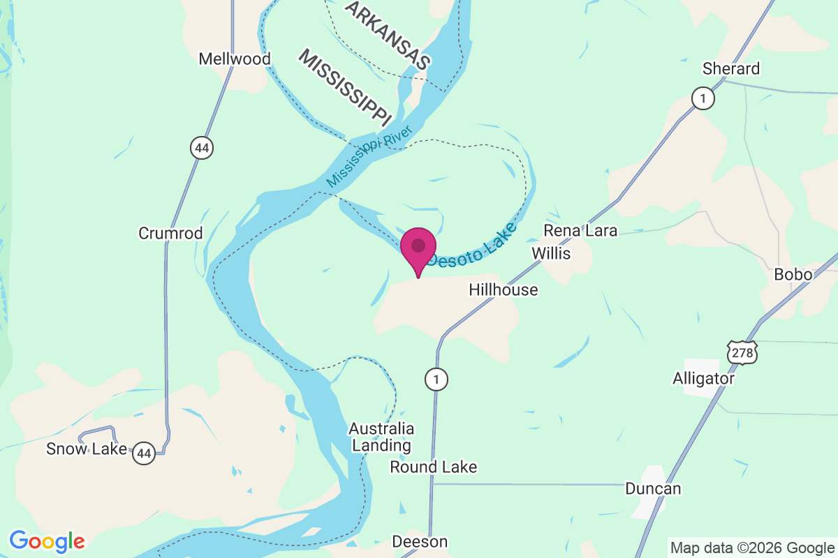 Pushmataha Landing map
