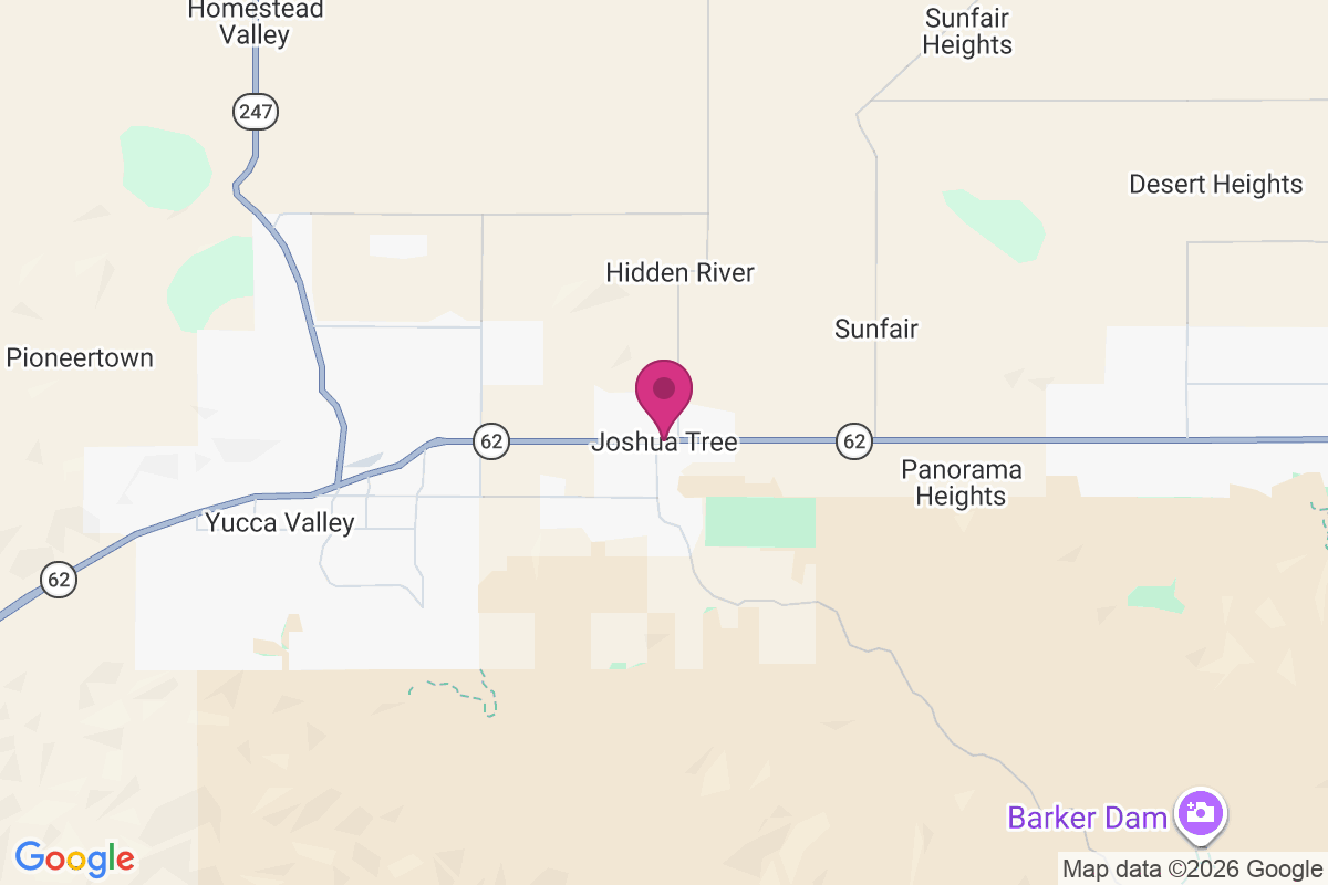 Joshua Tree map