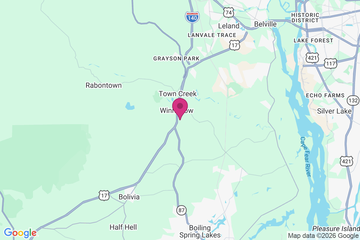 Winnabow map