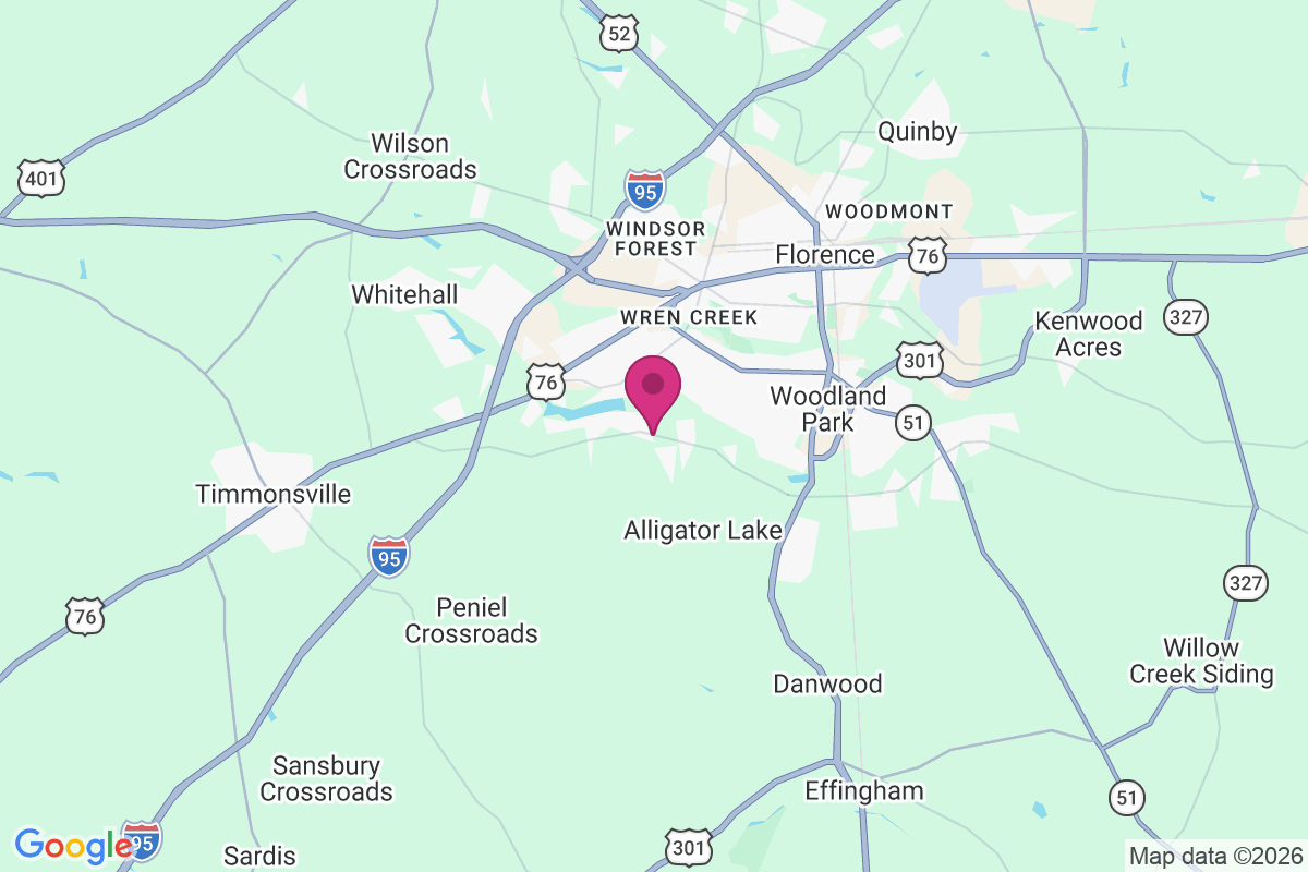 Savannah Grove map