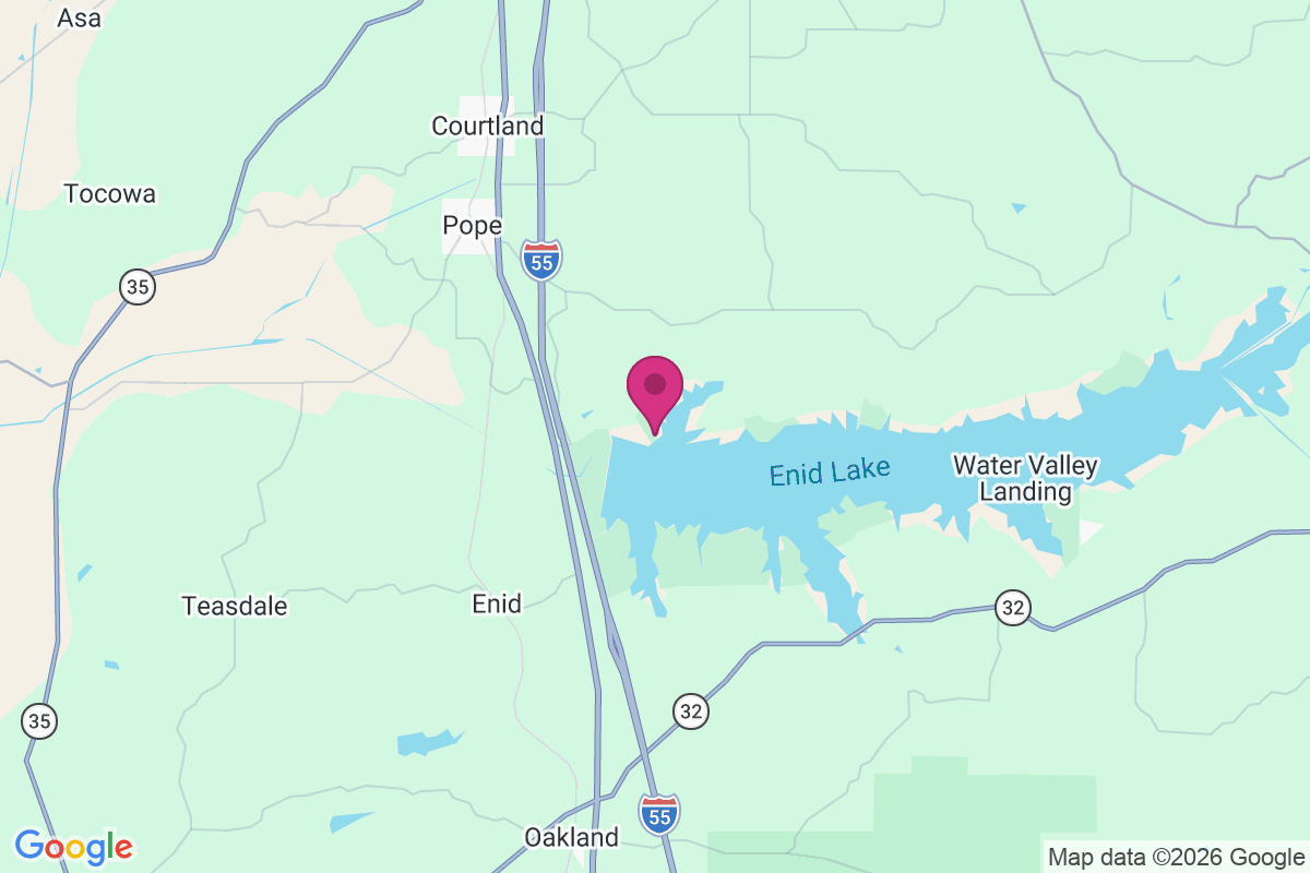 Wallace Creek map