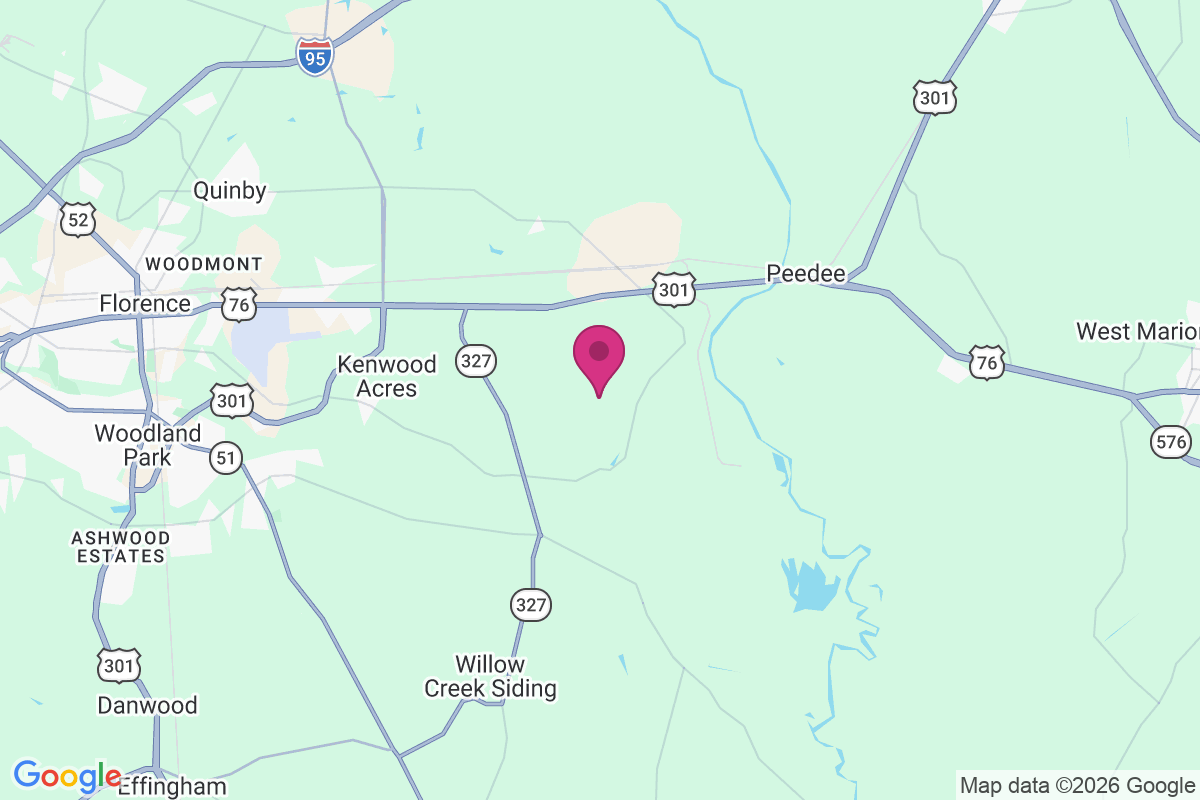 Parker Crossroads map