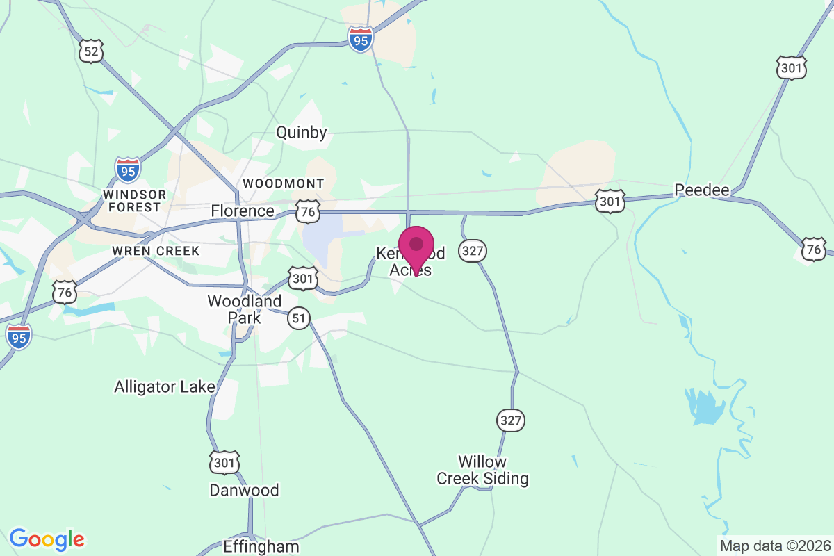 Kenwood Acres map