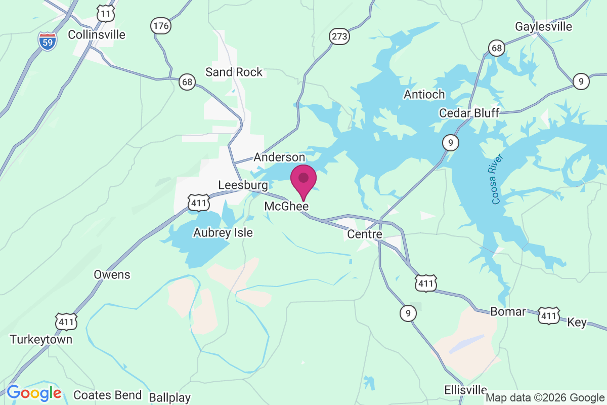 Roberts Subdivision map