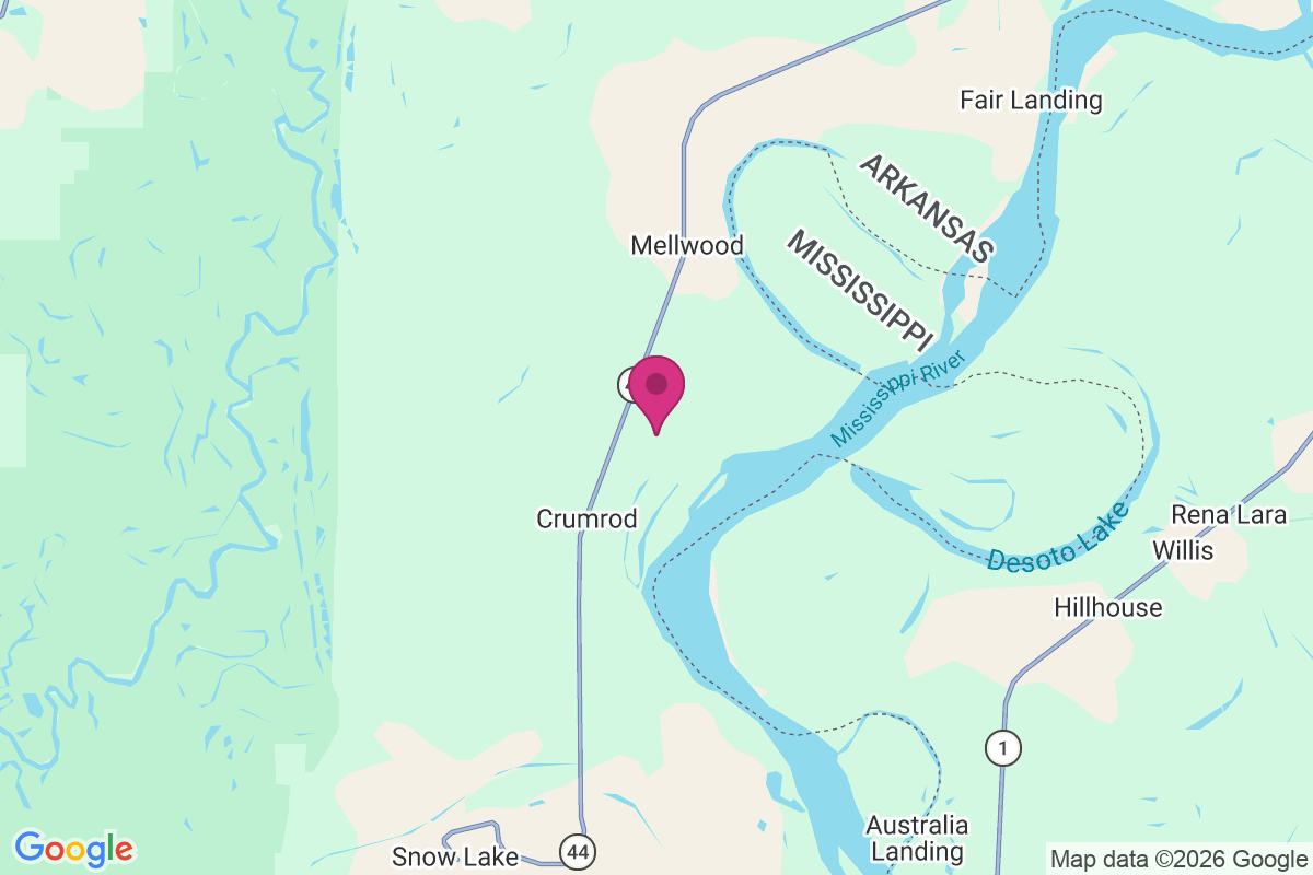 Mosby Spur map
