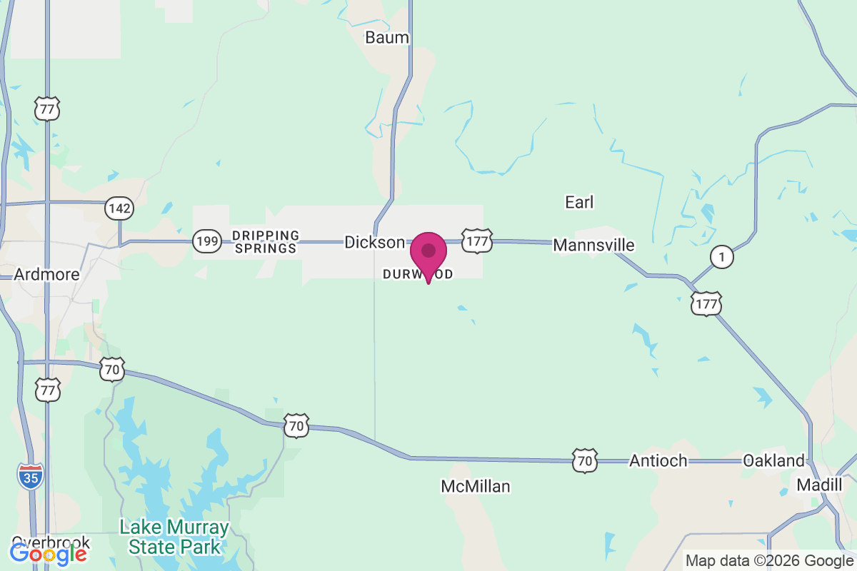 Durwood map