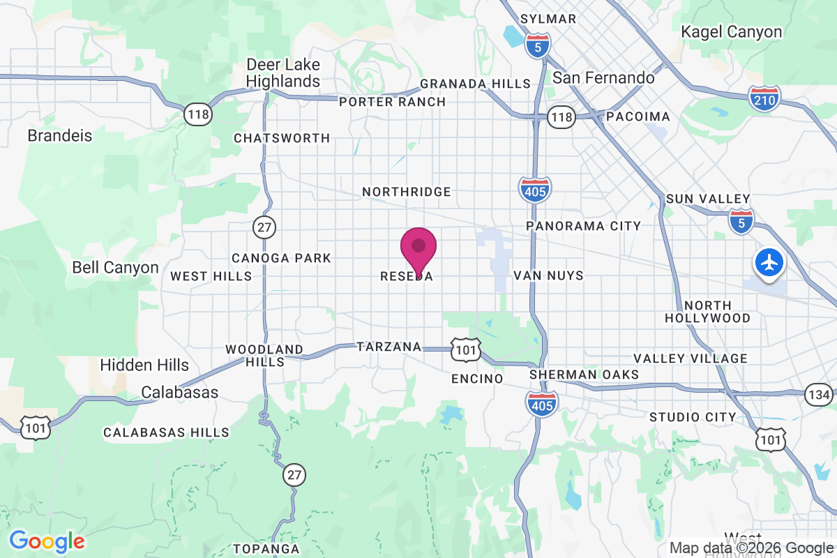 Reseda map