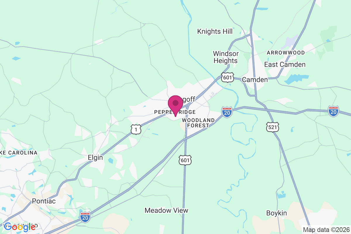 Pepper Ridge map
