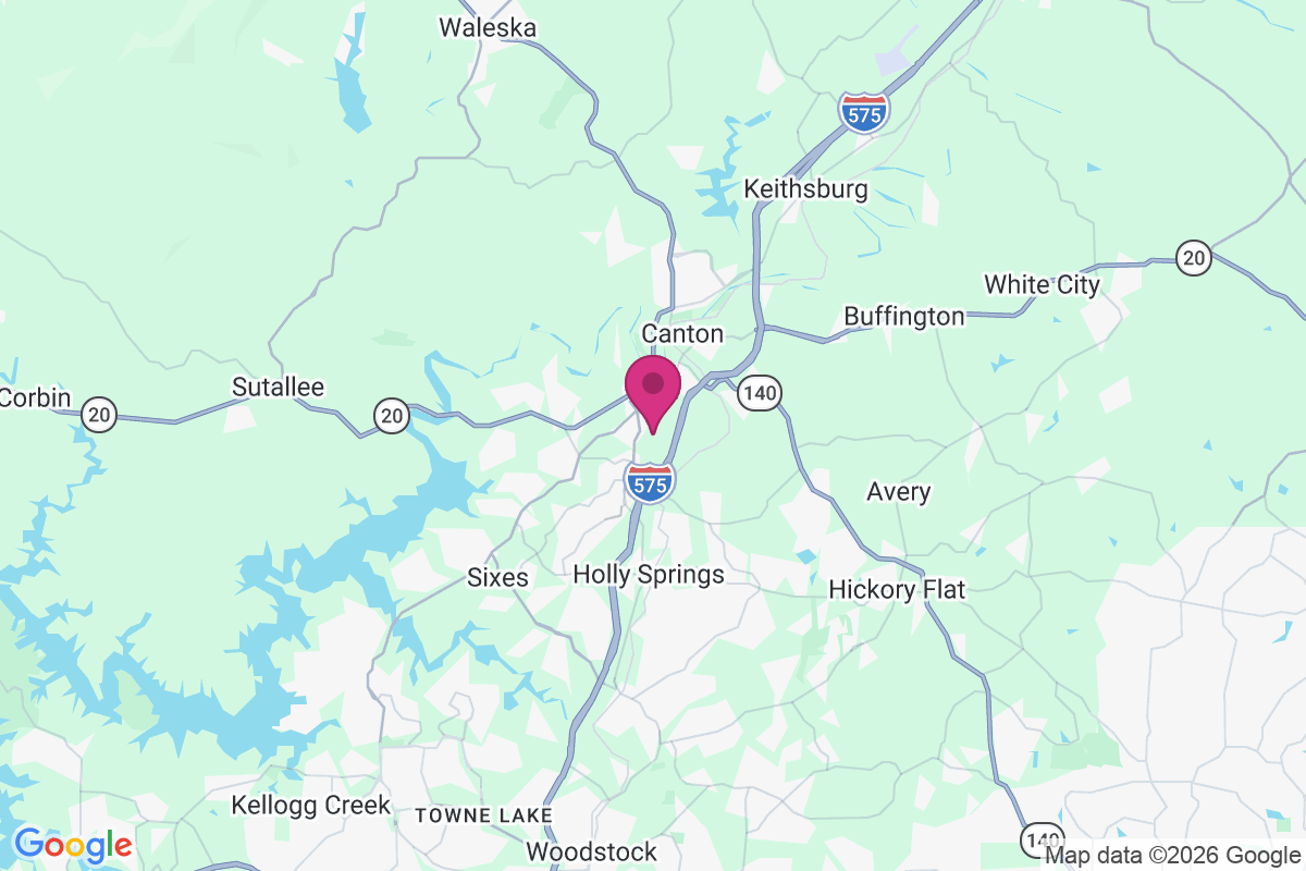 South Canton map