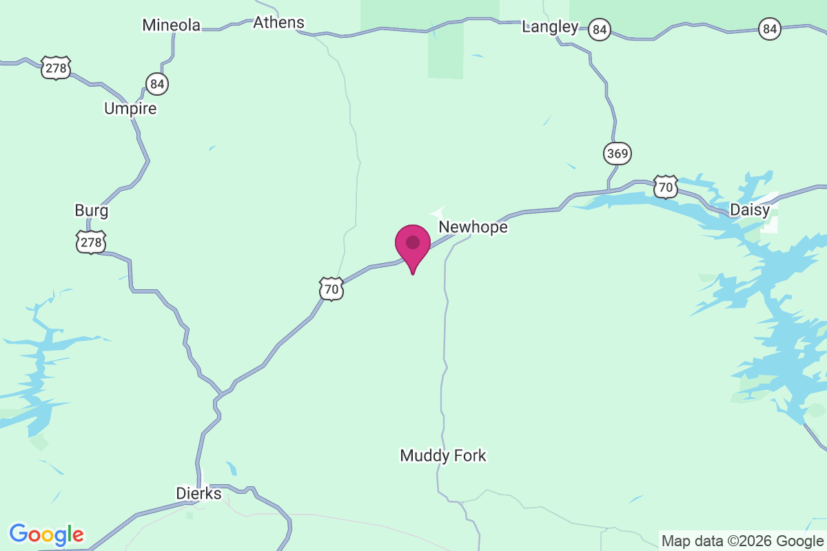 Grandfield map