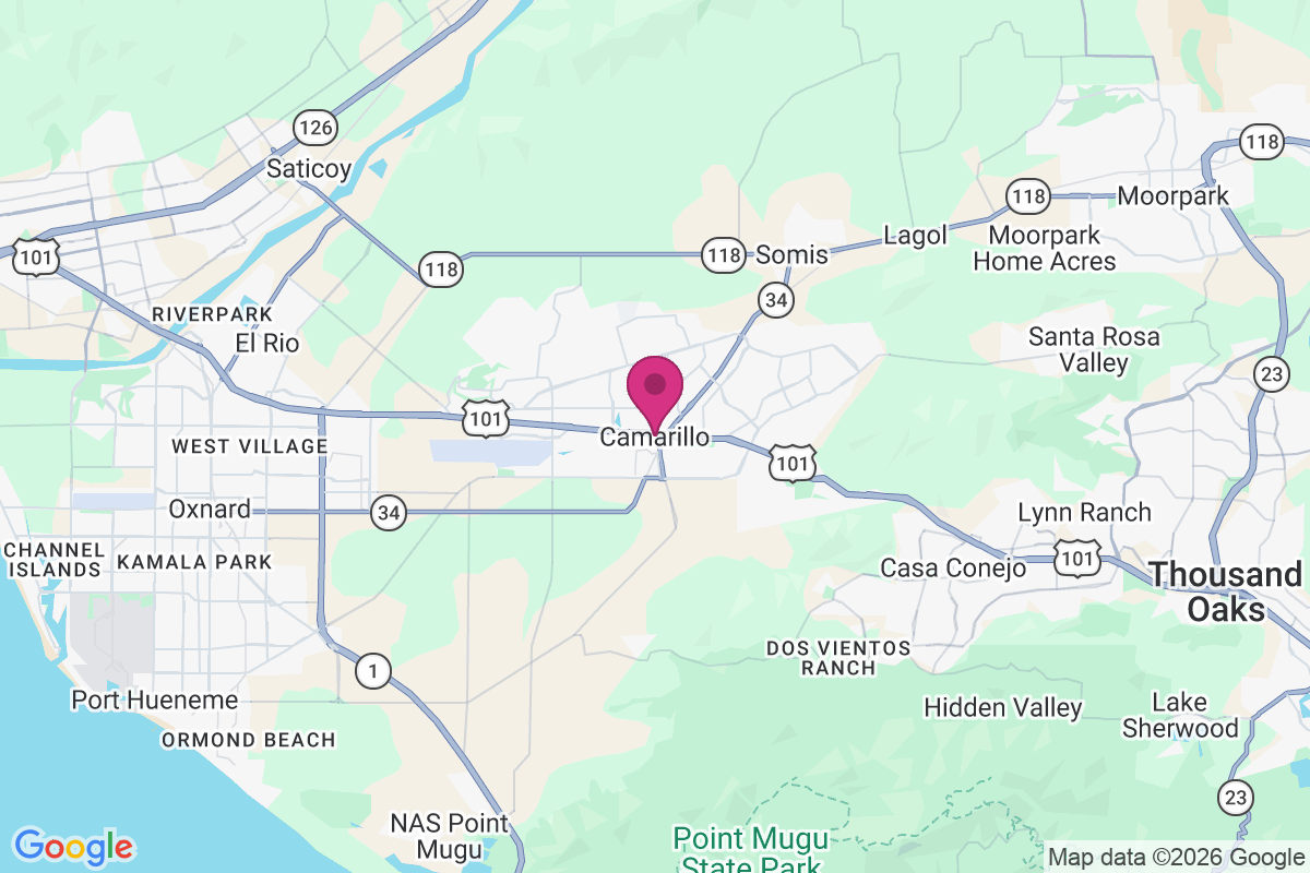Camarillo map