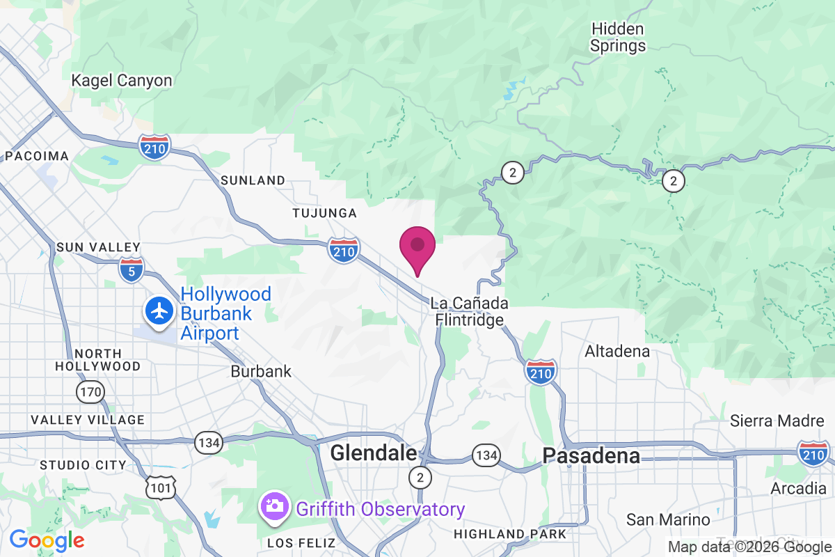La Crescenta map