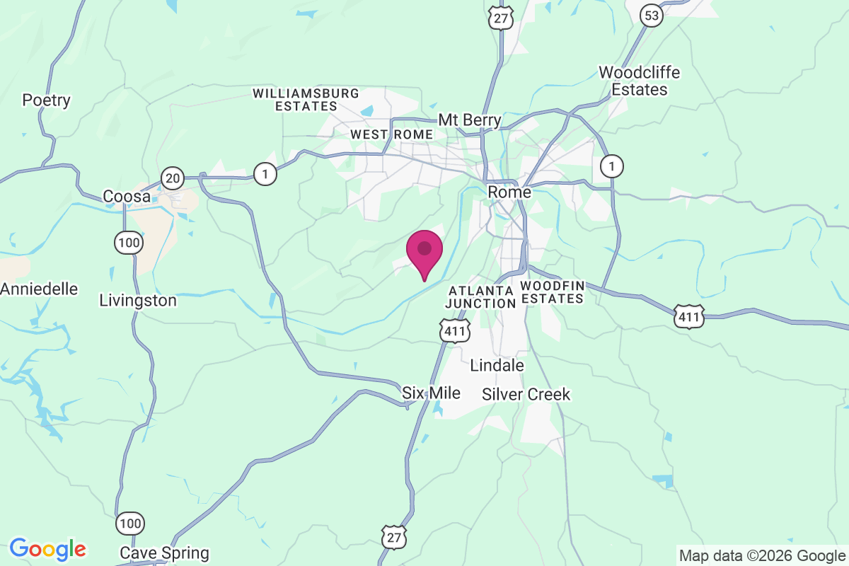 Merry Acres map