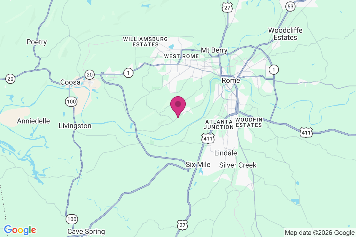Robealou Acres map