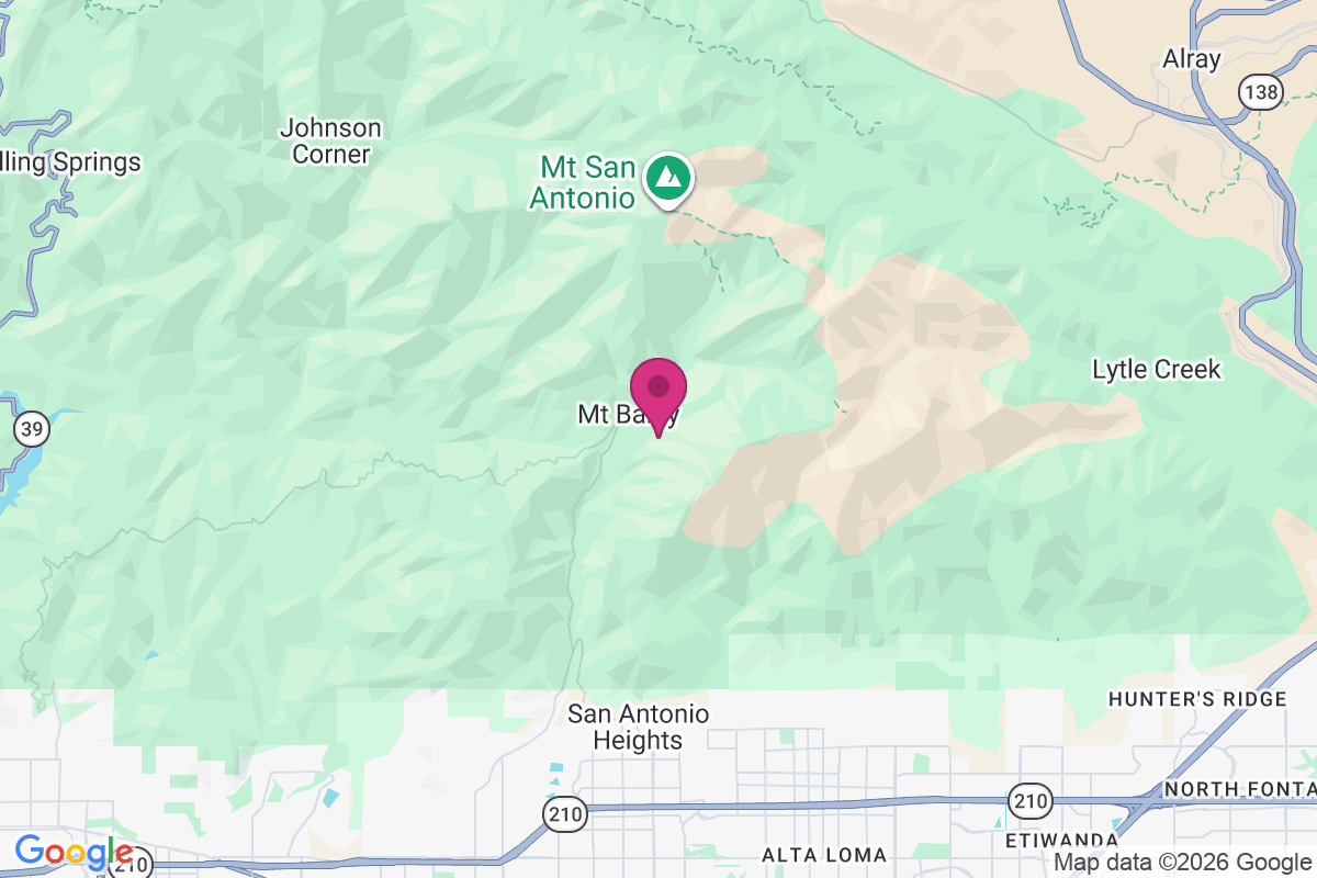 Mount Baldy map