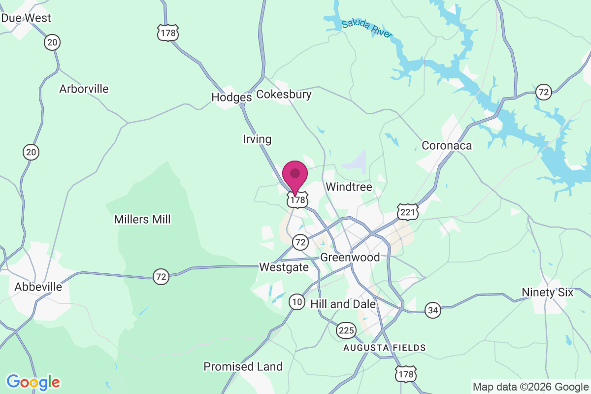 Ponderosa Heights map