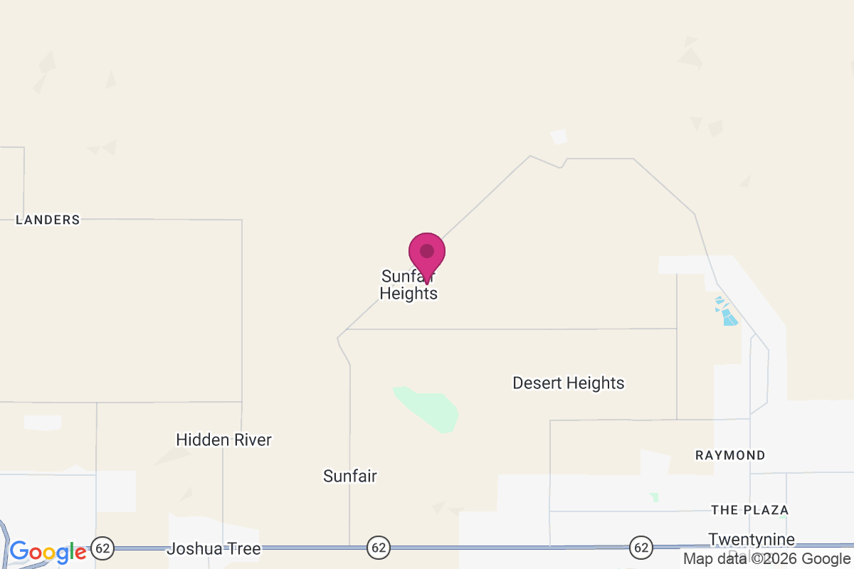 Sunfair Heights map