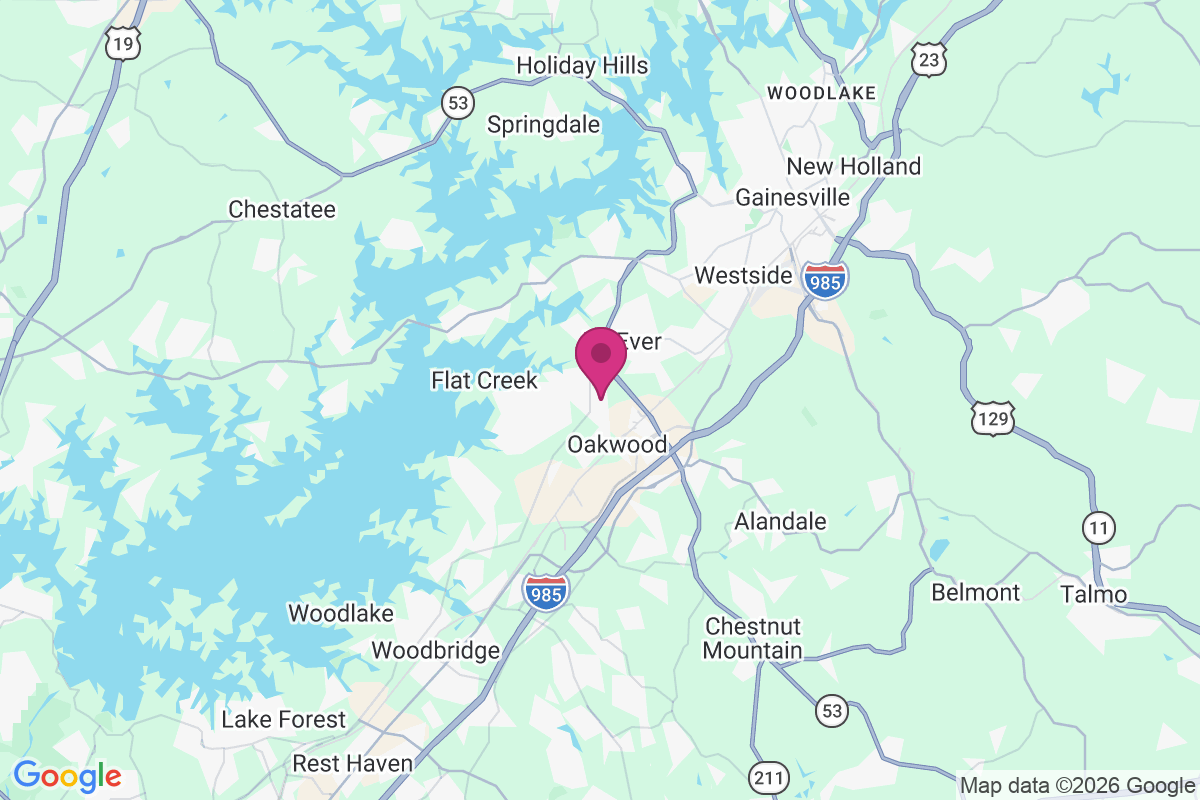 Waverly Way map