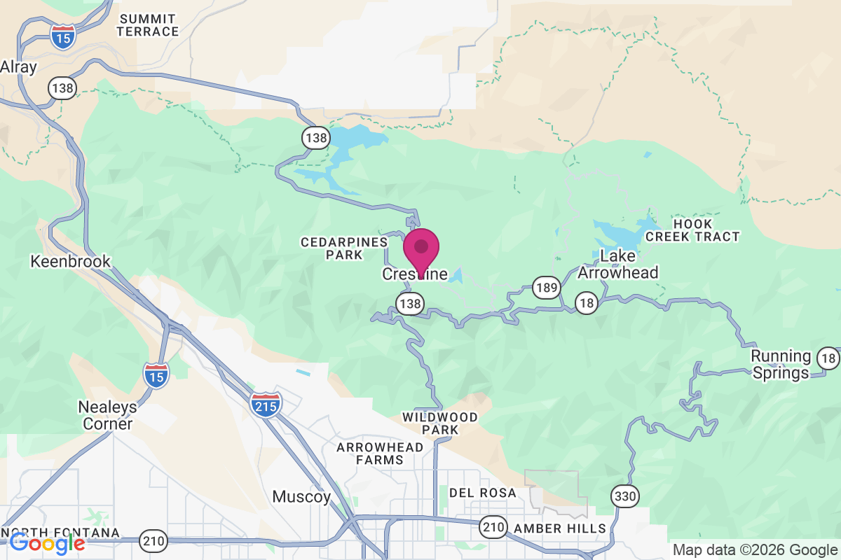 Crestline map