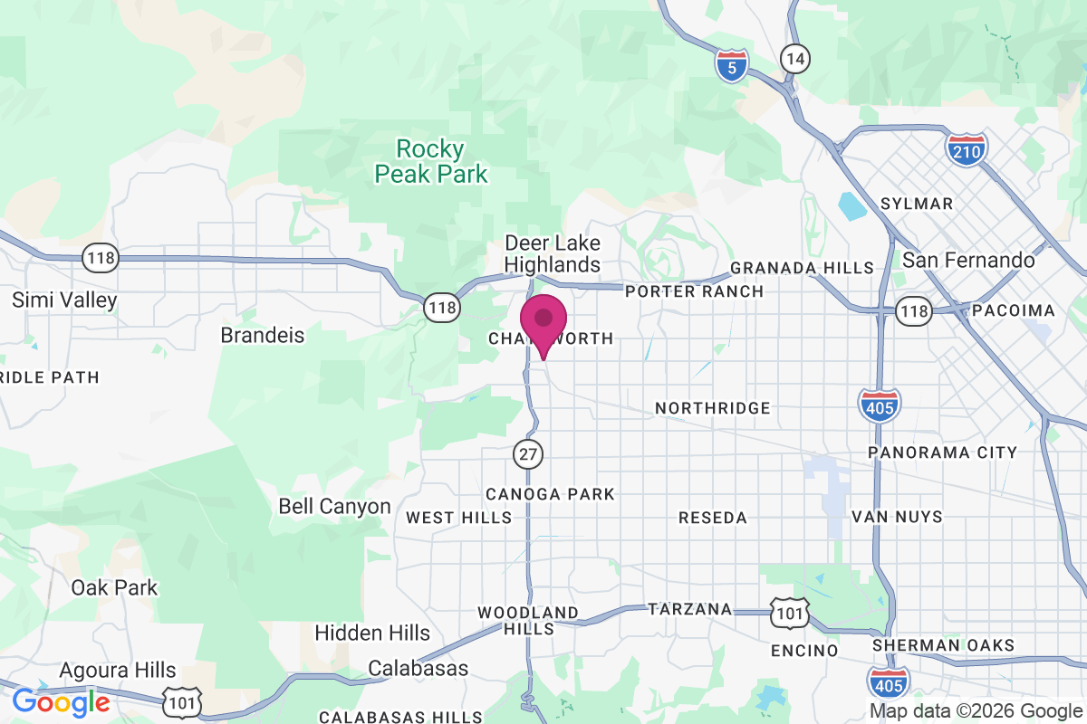 Chatsworth map