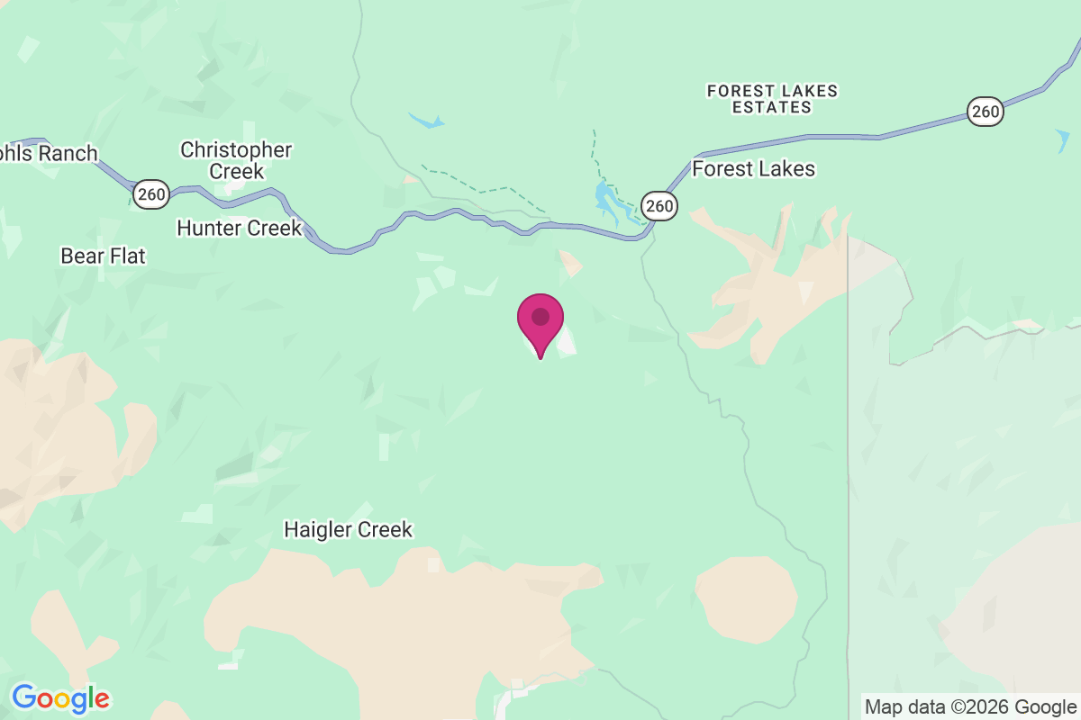 Colcord Mountain Estates map