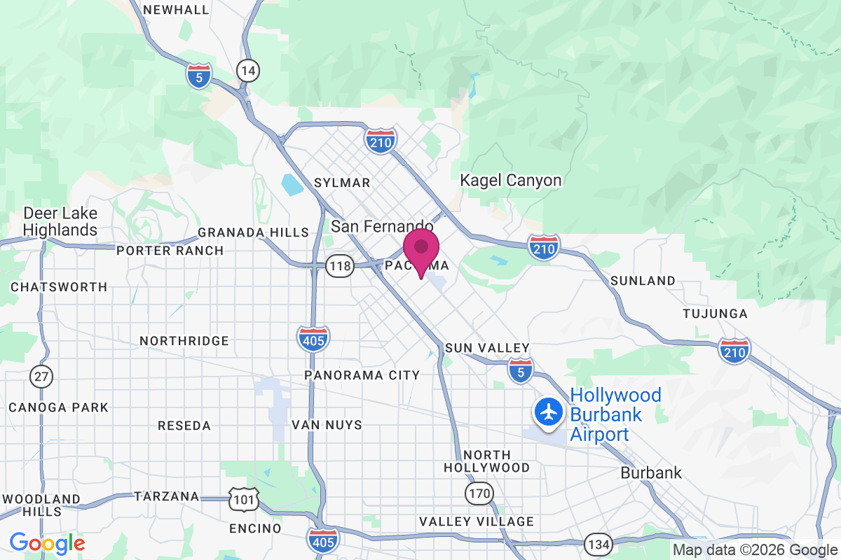 Pacoima map