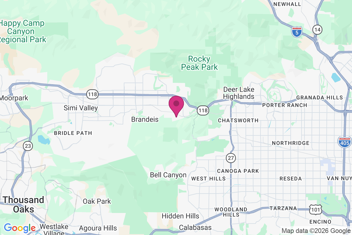 Santa Susana Knolls map