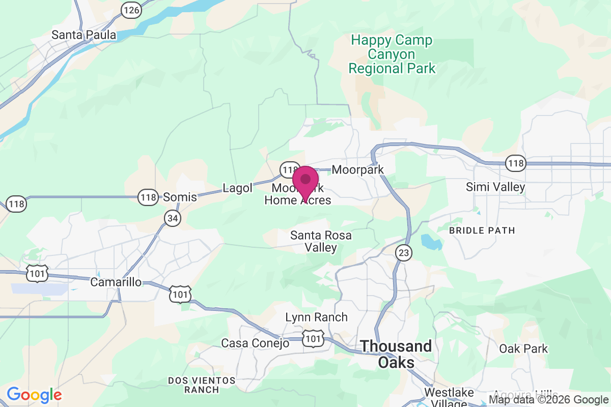 Moorpark Home Acres map