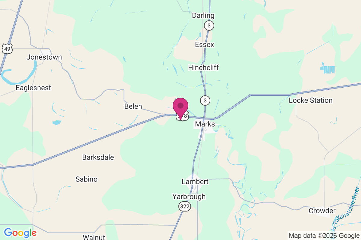West Marks map