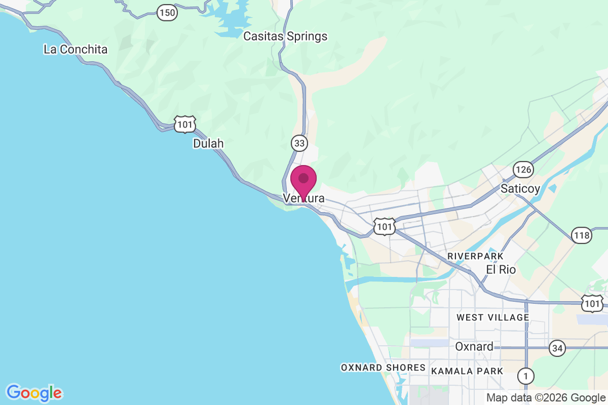 Ventura map