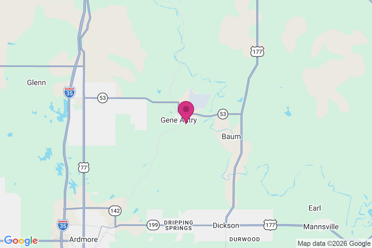 Gene Autry map