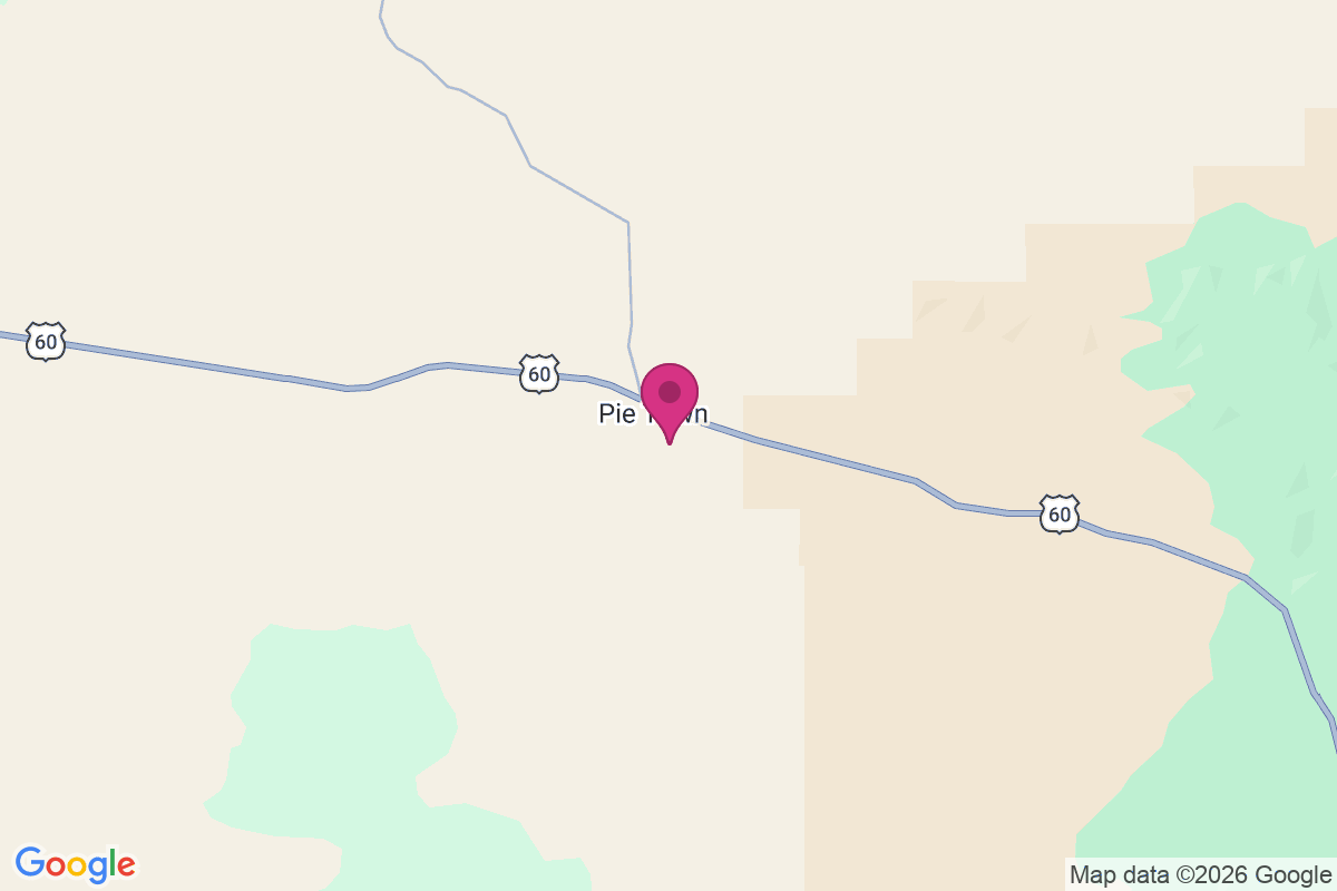Pie Town map