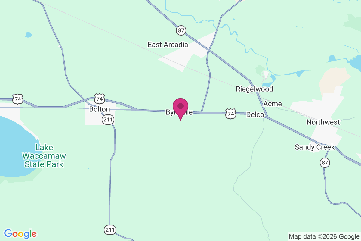 Byrdville map