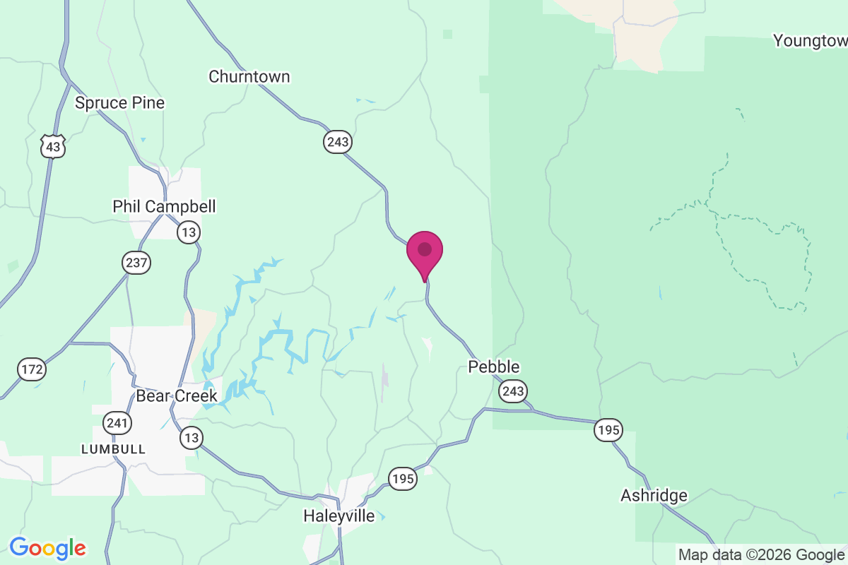 Posey Mill map