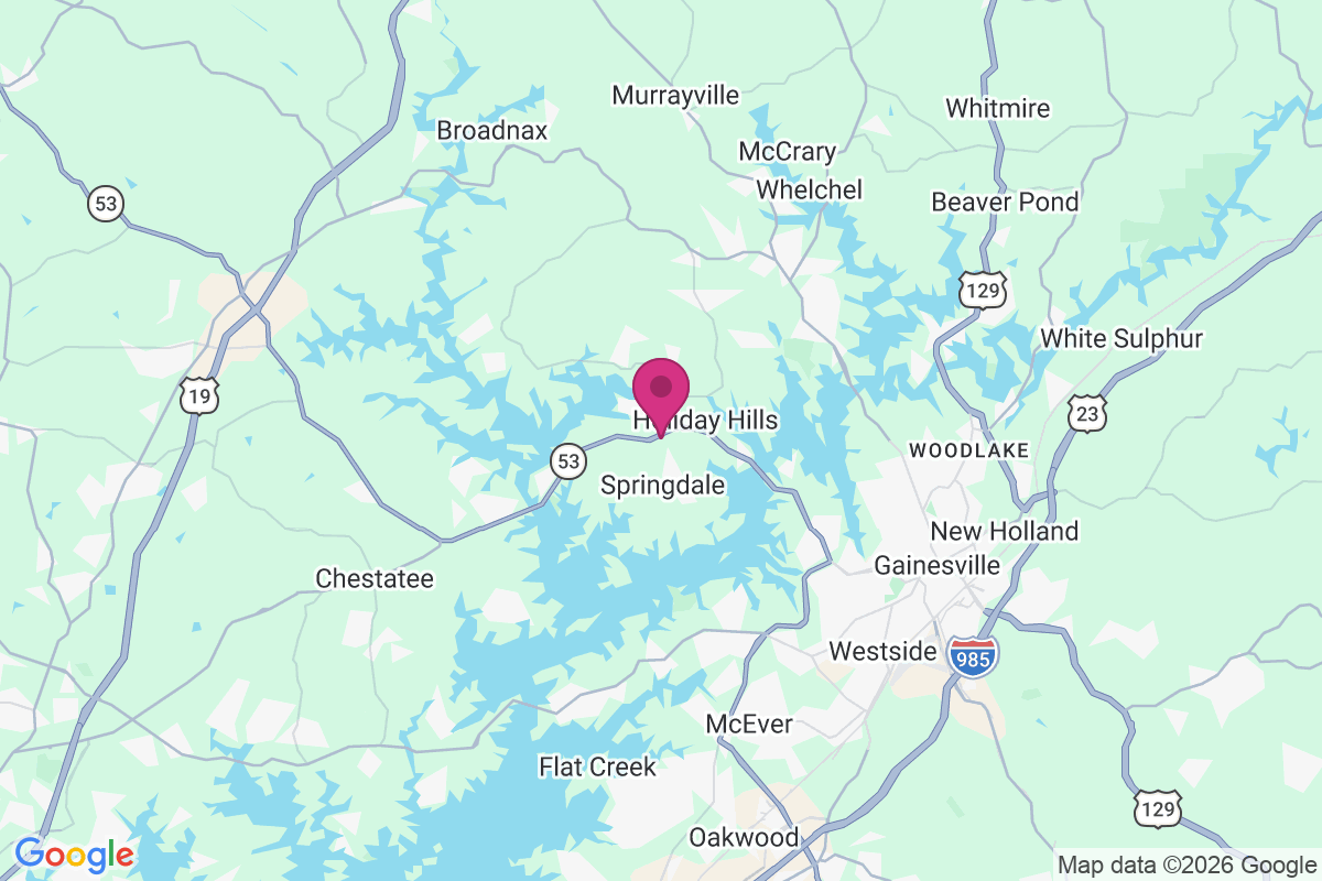 Lake Ranch map