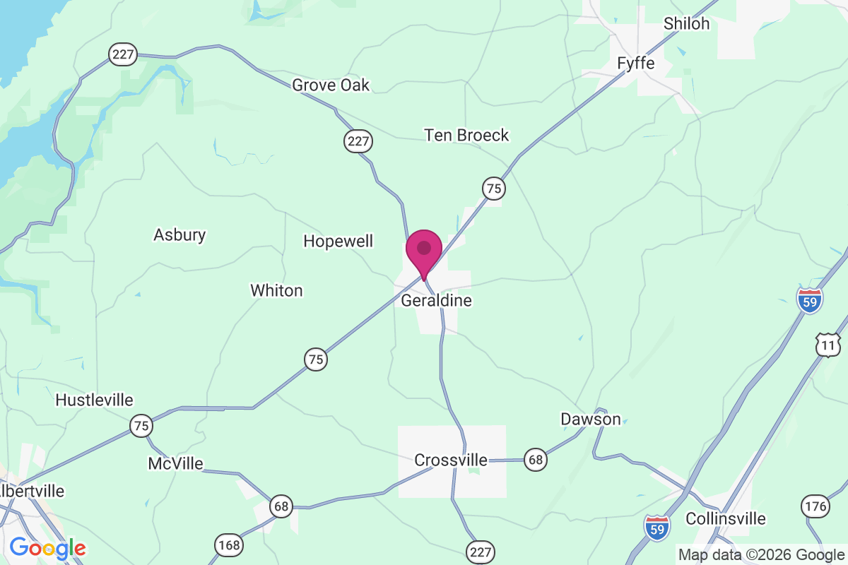Groveoak map