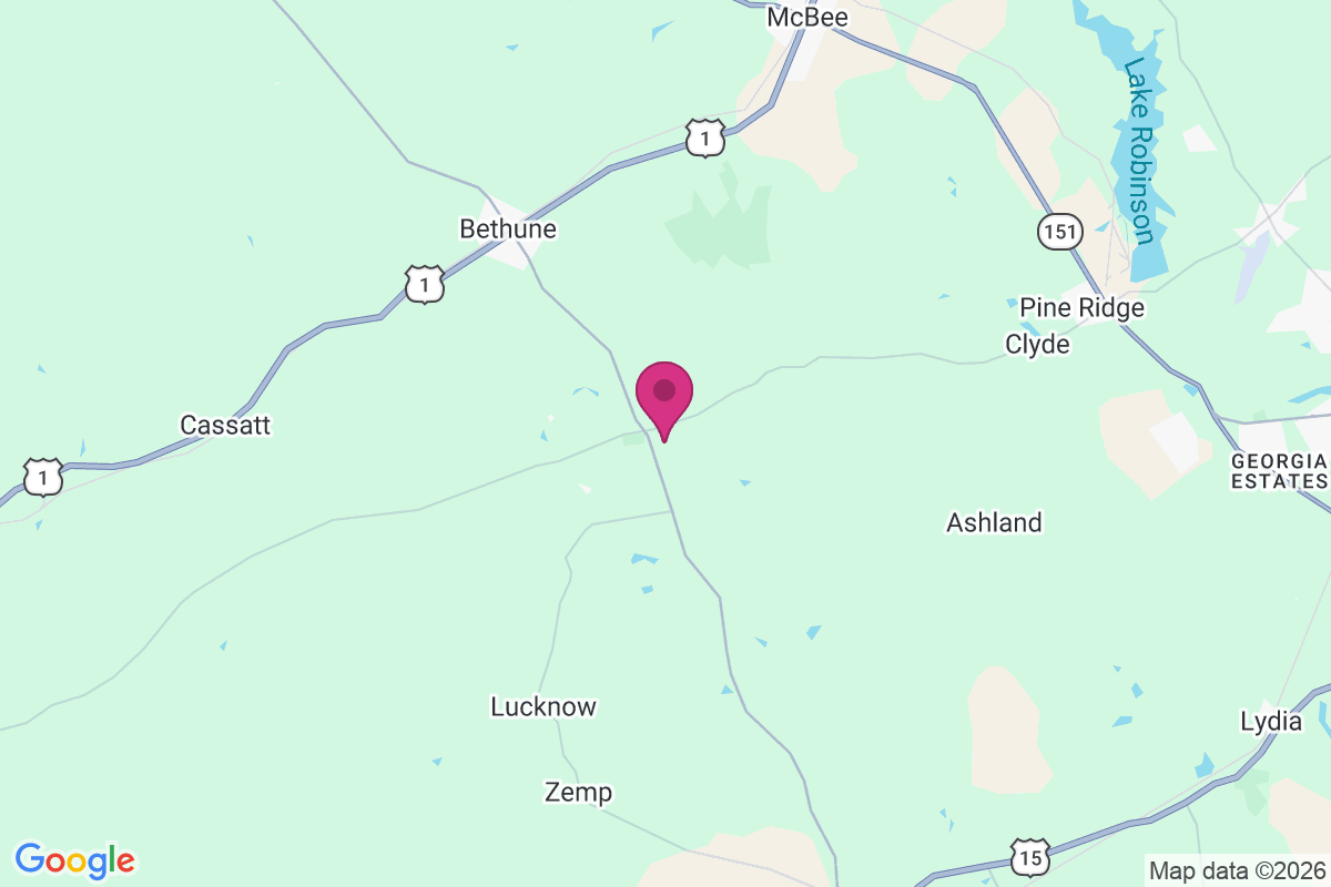 Tillersville map