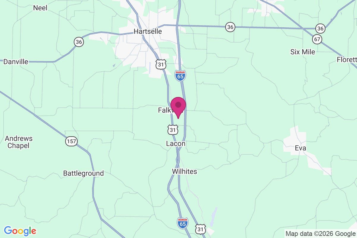 Falkville map