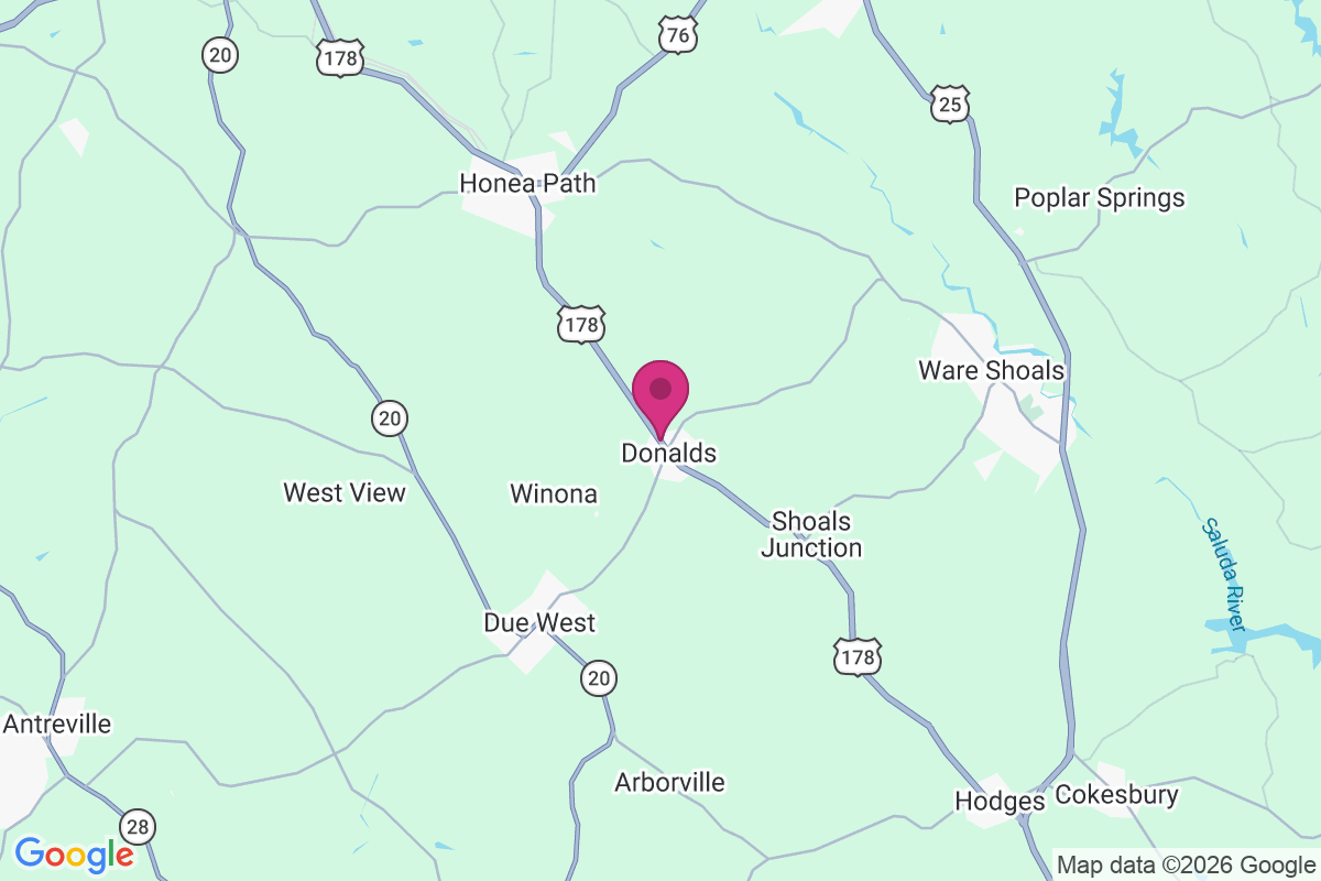 Foxville Crossroads map