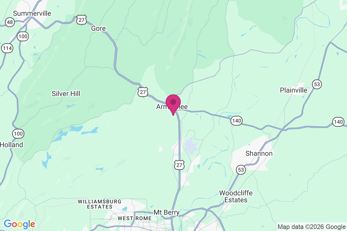 Armuchee map