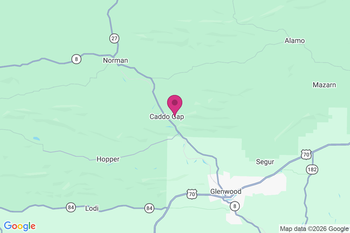 Caddo Gap map